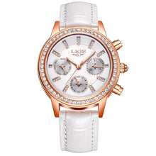 LIGE Branded SUNKTA Women Watches Leather Band