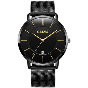 OLEVS Men's Waterproof Ultra Thin Quartz Watch