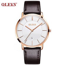 OLEVS Men's Waterproof Ultra Thin Quartz Watch