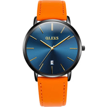 OLEVS Men's Waterproof Ultra Thin Quartz Watch