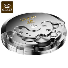 OLEVS Men's Mechanical Stainless Steel Watch