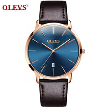 OLEVS Men's Waterproof Ultra Thin Quartz Watch
