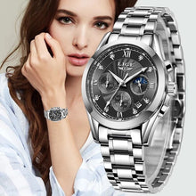 LIGE Women's Watches Stainless Steel