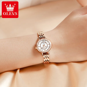 OLEVS Women's Stainless Steel Elegant Quartz Watch