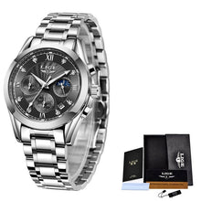 LIGE Women's Watches Stainless Steel