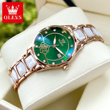 OLEVS Luxury Women's Camellia Quartz Watch