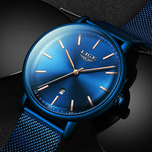 LIGE Men's Ultra Thin Watch