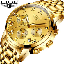 LIGE Men's Quartz Watch