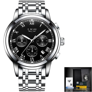 LIGE Men's Quartz Watch