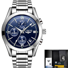 LIGE Men's Quartz Watch