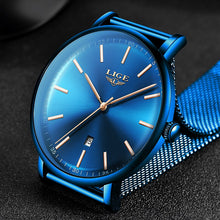 LIGE Men's Ultra Thin Watch