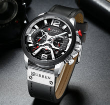 CURREN Casual Leather Band Sport Watches