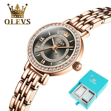 OLEVS Women's Stainless Steel Elegant Quartz Watch