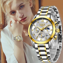 LIGE Women's Watches Stainless Steel