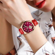 LIGE Branded SUNKTA Women Watches Leather Band