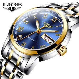 LIGE Simple Quartz Women's Watch