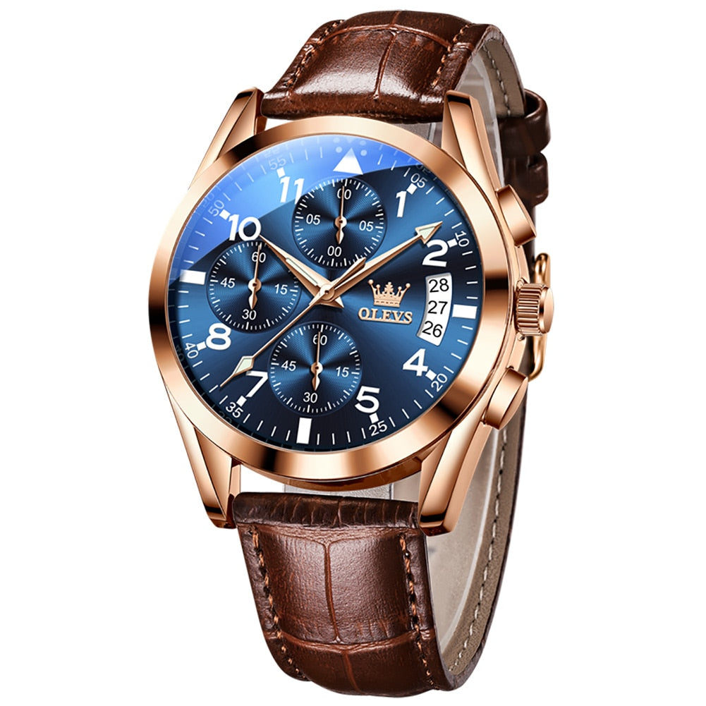 OLEVS Men's Luminous Quartz Watch