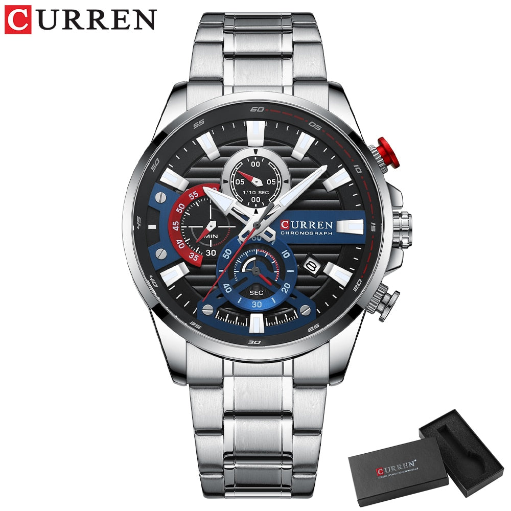 CURREN Men's Chronograph Sports Watch