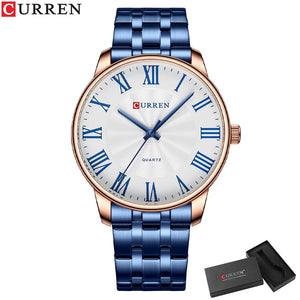 CURREN Classic Quartz Stainless Steel Watch