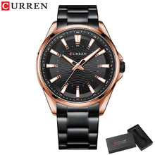 CURREN Men's Stainless Steel Quartz Watch