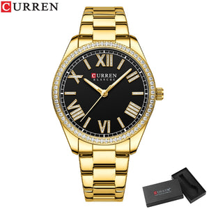 CURREN Elegant Rhinestones Women's Watch