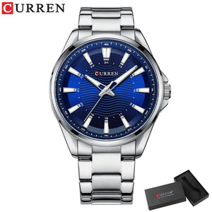 CURREN Classic Stainless Steel Quartz Watch