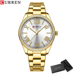 CURREN Elegant Rhinestones Women's Watch